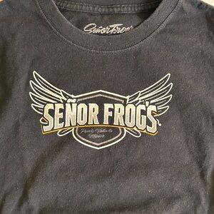 Señor Frog's Black T-Shirt